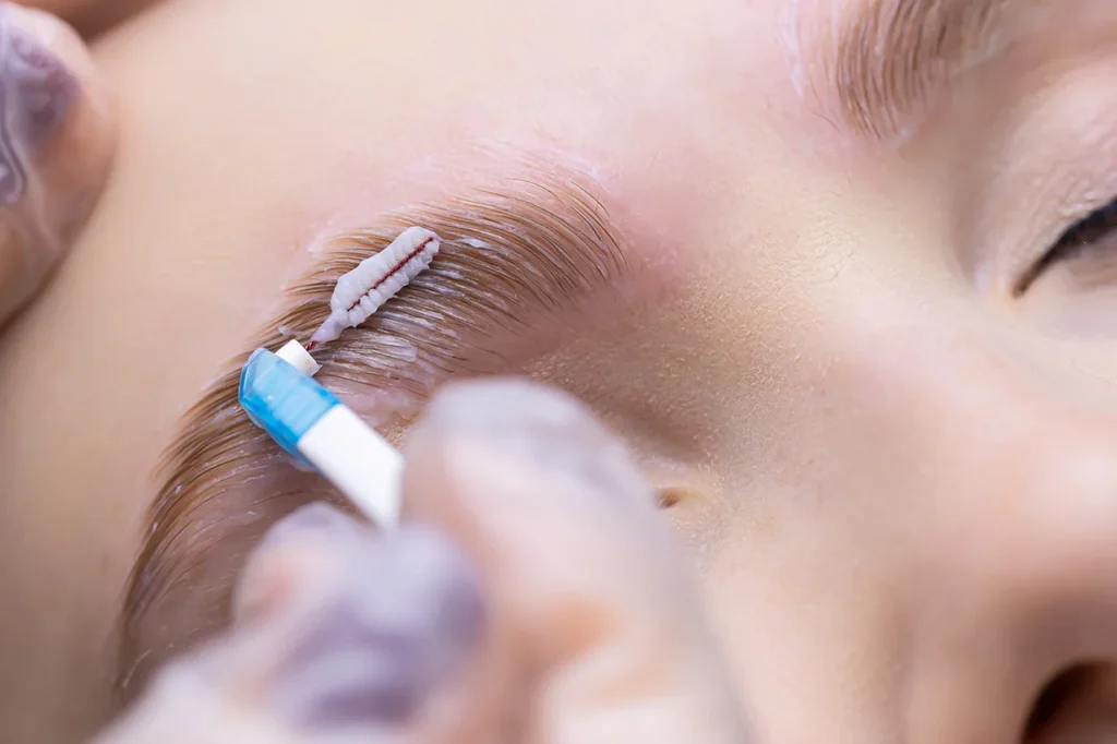 Brow Lamination in Gig Harbor, WA, at Haven Permanent Cosmetics & Aesthetics