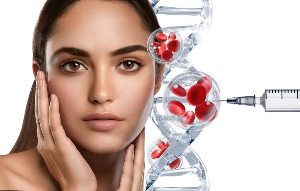 women getting a injection with Sculptra treatment in Gig Harbor, WA