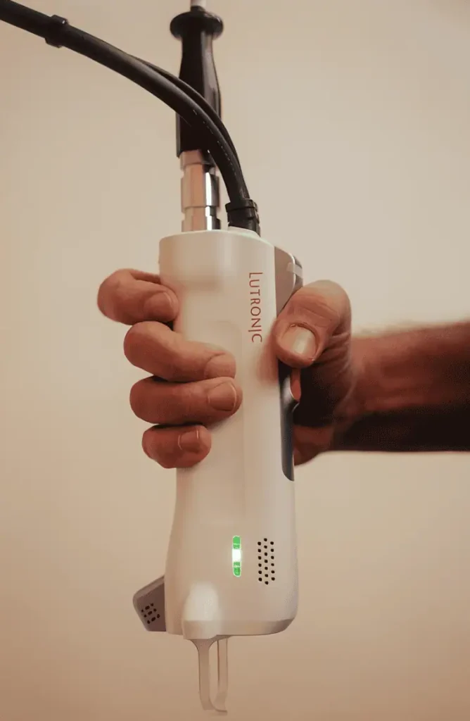 Lutronic laser hair removal device for Laser Hair Removal in Gig Harbor, WA at Haven Permanent Cosmetics & Aesthetics.